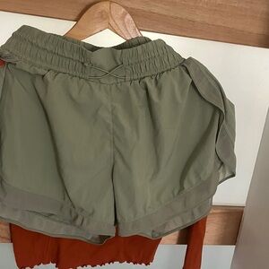 Danskin medium workout shorts. Green (first pic shows color most accurately)